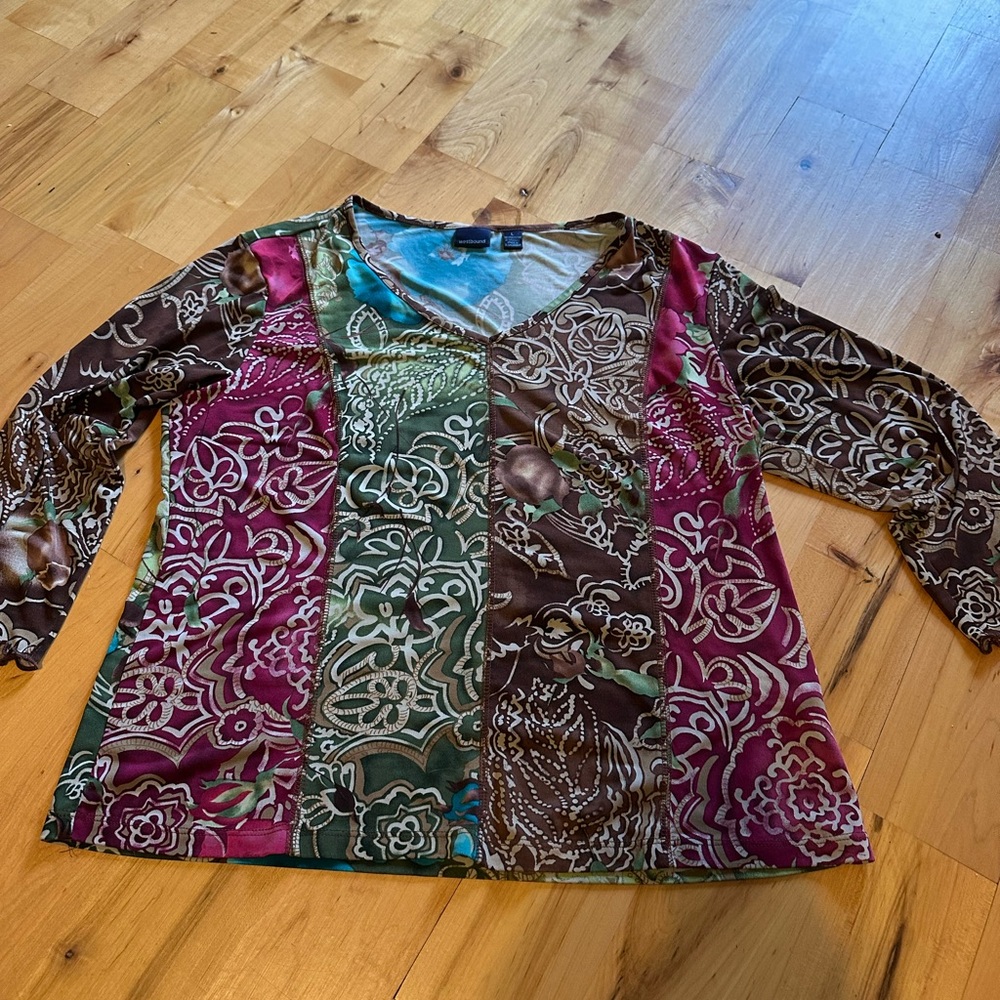 Jewel Toned Blouse